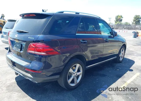 2016 Mercedes-Benz Gle 350 4Matic from USA, damaged, VIN 4JGDA5HB6GA684201